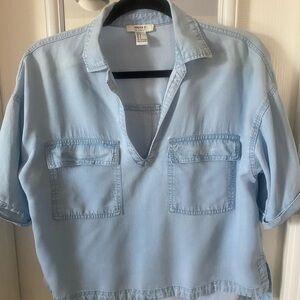 Light Blue Denim Shirt